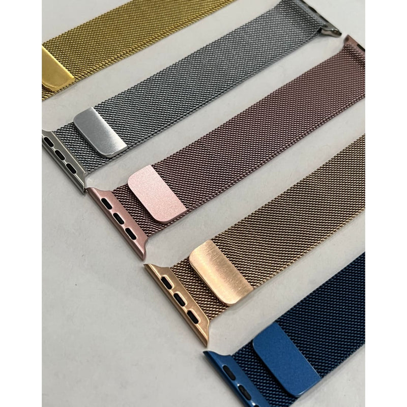 Milanese Loop Apple Watch Band Stainless Steel 38 40 41 42 44 45mm Series 1-7 SE Smartwatch Band Final Sale - apple watch, apple watch band,