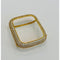 Series 1-8 Apple Watch Cover Lab Diamond Bezel Case Silver Rose Gold Yellow Gold Black Apple Watch Case 38mm-49mm Ultra Bumper Bling - apple