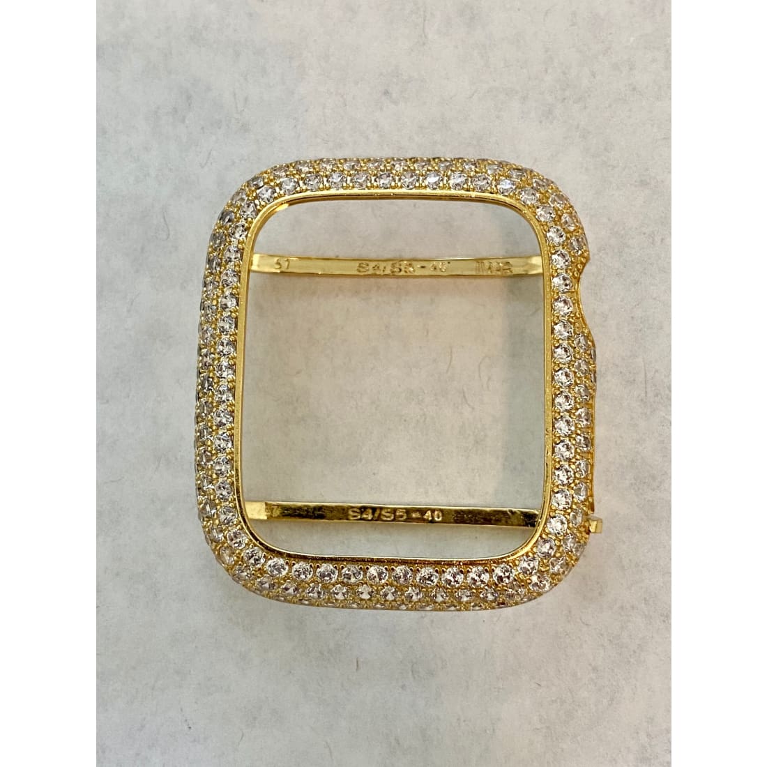 Ultra 49mm Apple Watch Band 41mm 45mm Gold Swarovski Crystals & or Apple Watch Cover Lab Diamond Bezel Case 38-49mm - apple watch, apple