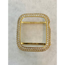 Ultra 49mm Apple Watch Band 41mm 45mm Gold Swarovski Crystals & or Apple Watch Cover Lab Diamond Bezel Case 38-49mm - apple watch, apple
