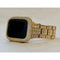 Ultra 49mm Apple Watch Band 41mm 45mm Gold Swarovski Crystals & or Apple Watch Cover Lab Diamond Bezel Case 38-49mm - apple watch, apple