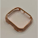 41mm 45mm Apple Watch Bumper Case Series 7, Iwatch Bezel Cover Bling in Silver, Rose Gold, Gold, Black