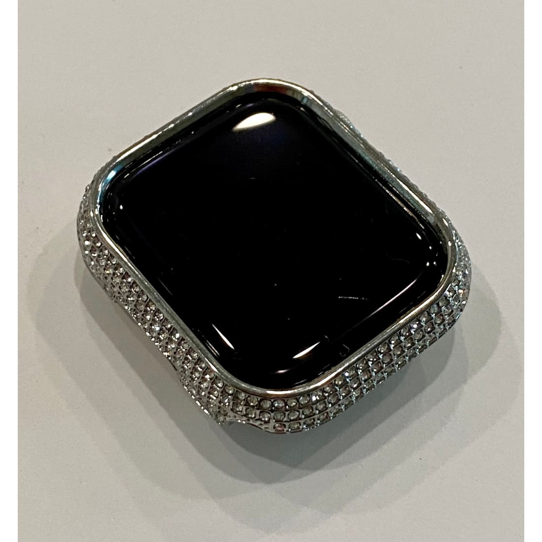41mm 45mm Apple Watch Bumper Case Series 7, Iwatch Bezel Cover Bling in Silver, Rose Gold, Gold, Black