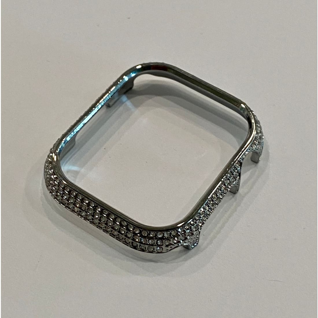41mm 45mm Apple Watch Bumper Case Series 7, Iwatch Bezel Cover Bling in Silver, Rose Gold, Gold, Black