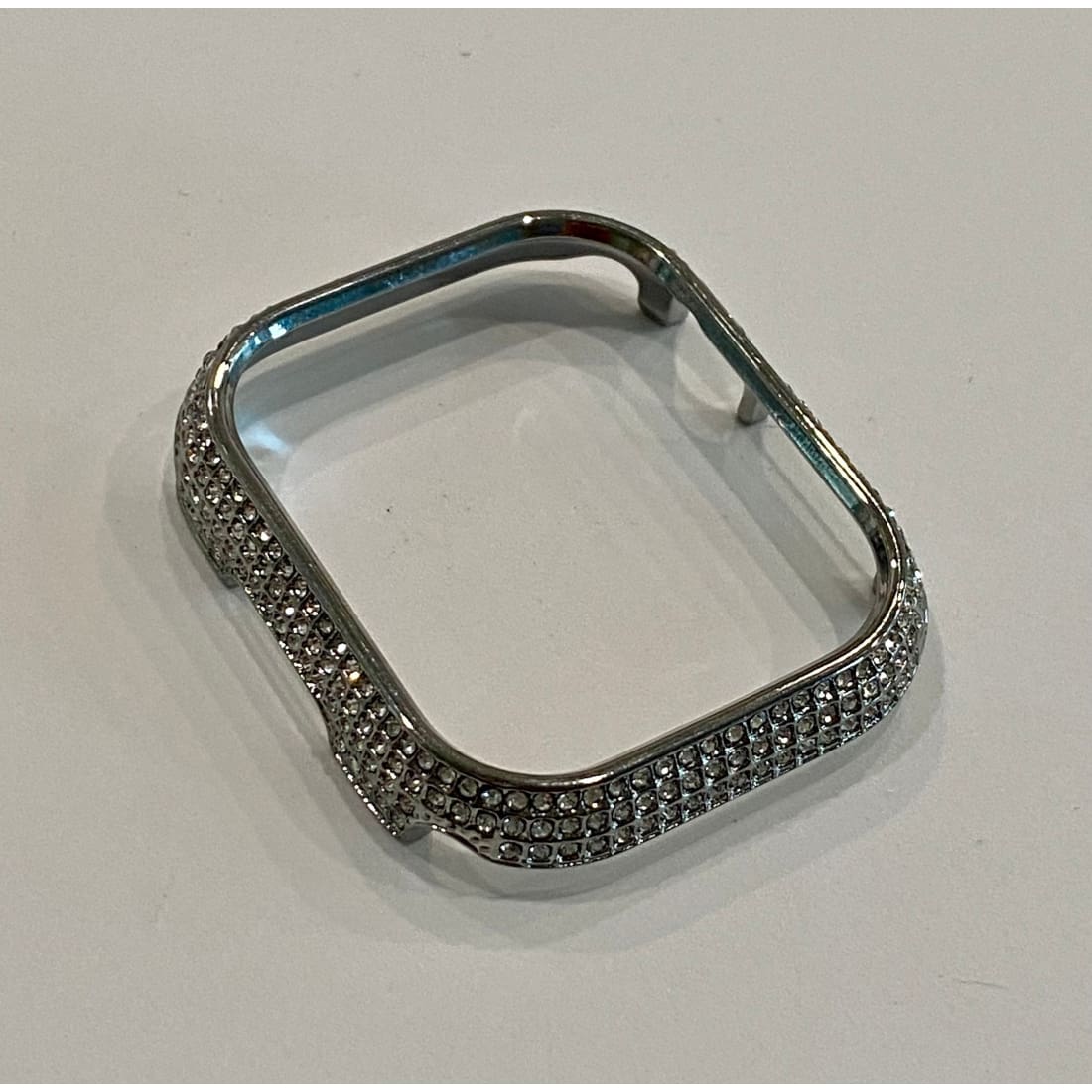 41mm 45mm Apple Watch Bumper Case Series 7, Iwatch Bezel Cover Bling in Silver, Rose Gold, Gold, Black