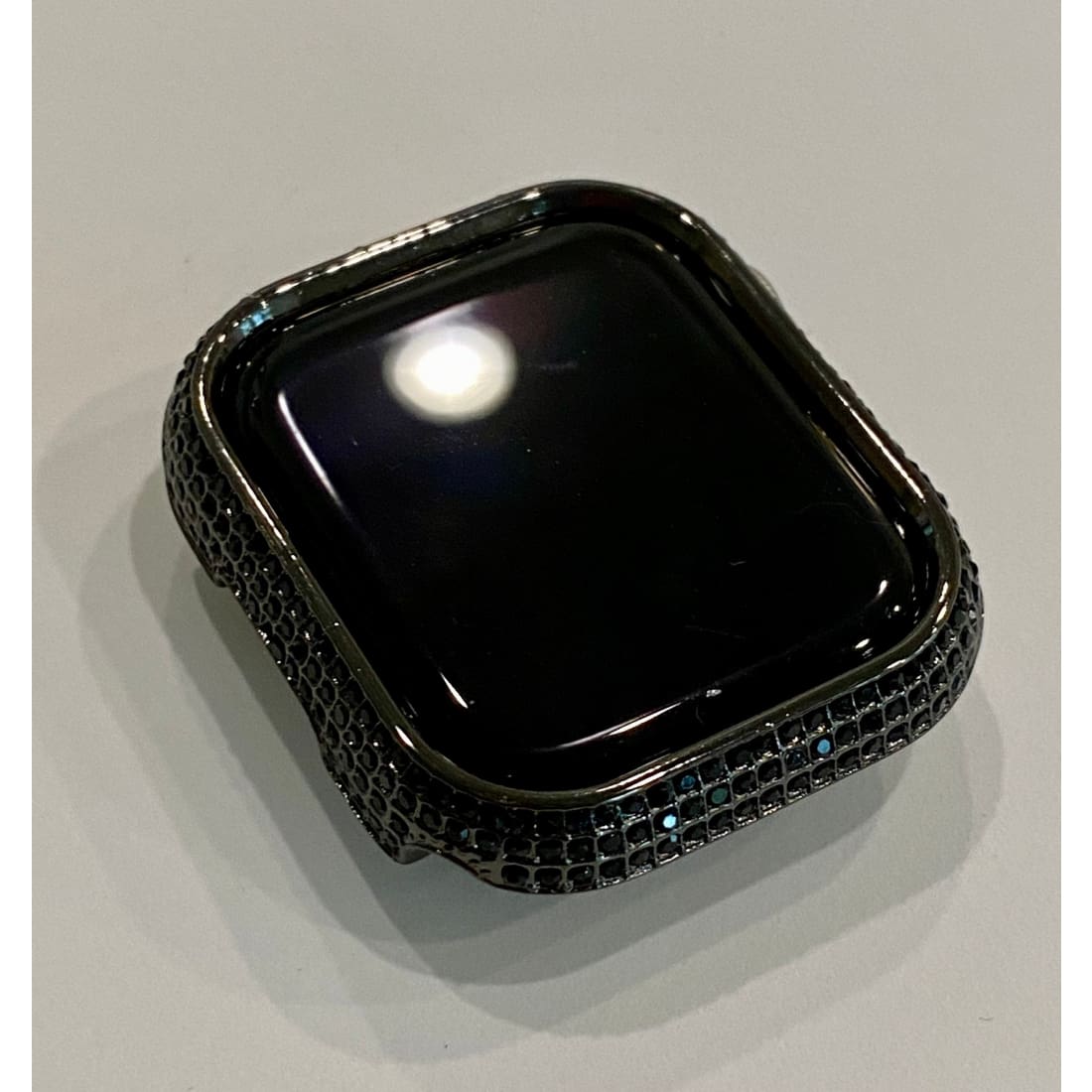 41mm 45mm Apple Watch Bumper Case Series 7, Iwatch Bezel Cover Bling in Silver, Rose Gold, Gold, Black