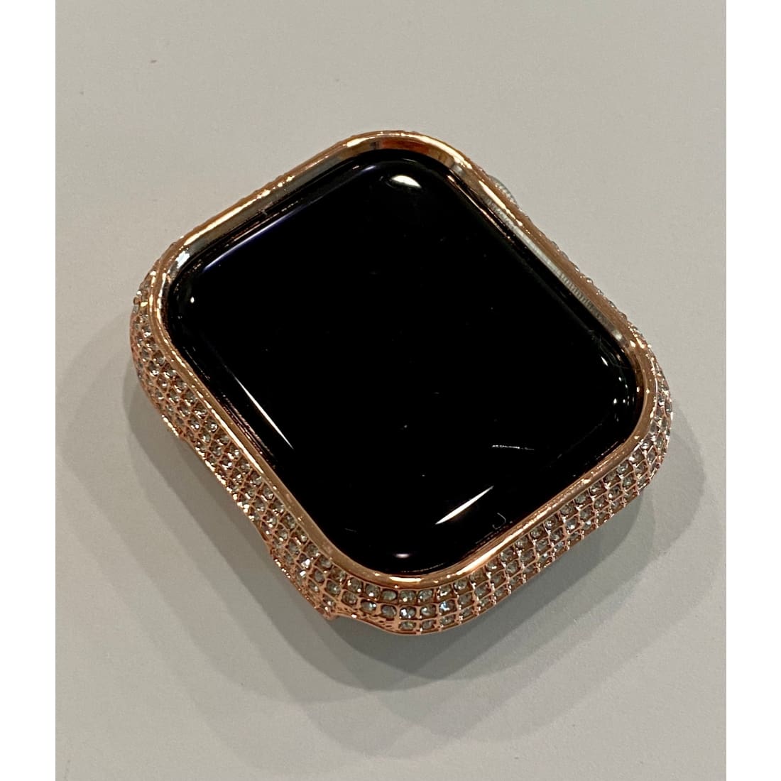 41mm 45mm Apple Watch Bumper Case Series 7, Iwatch Bezel Cover Bling in Silver, Rose Gold, Gold, Black