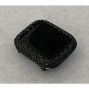 41mm 45mm Black Apple Watch Bezel Cover Black Lab Diamond Bezel Iwatch Bumper 38mm 40mm 42mm 44mm Series 7