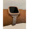 41mm 45mm Rose Gold Apple Watch Band Series 7-8 Swarovski Crystals & or Lab Diamond Bezel Cover Smartwatch Bling 38mm-45mm