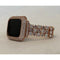 41mm 45mm Series 7-8 Apple Watch Band Rose Gold Swarovski Crystals & or Lab Diamond Bezel Case Smartwatch Bumper Bling