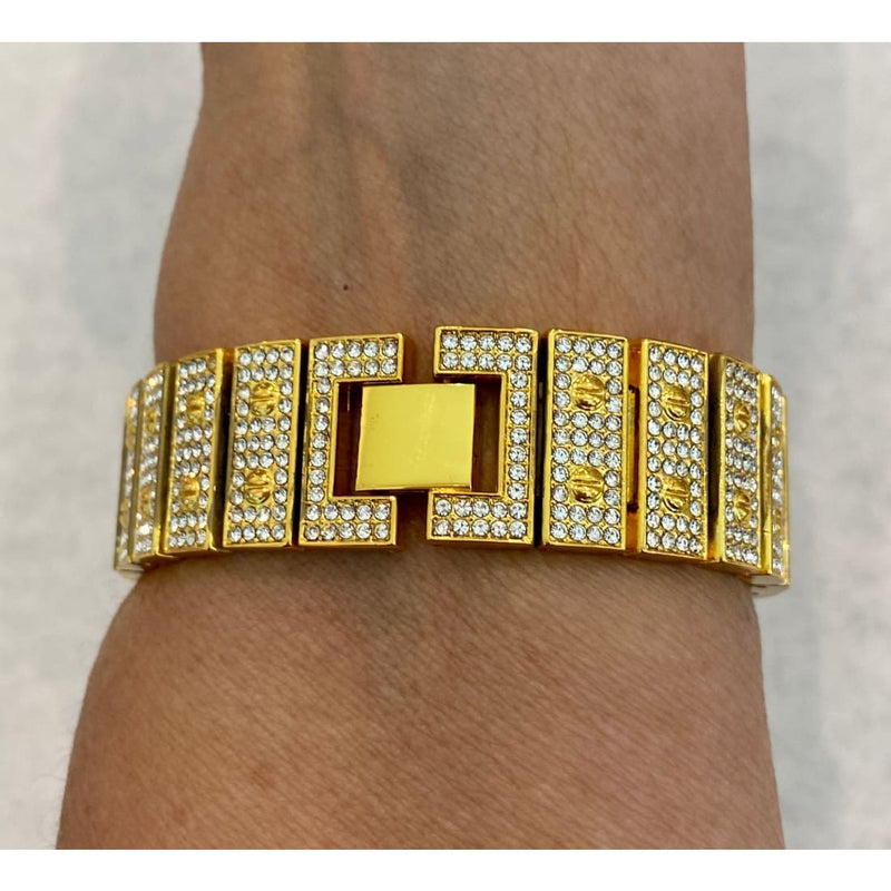 Apple Watch Band 38mm 40mm 42mm 44mm Swarovski Crystals & or Yellow Gold Lab Diamond Bezel Cover 41mm 45mm Series 1-8