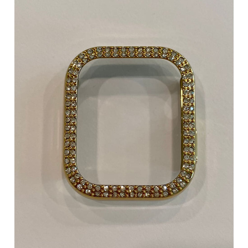 Apple Watch Band 41mm 45mm 49mm Ultra Swarovski Crystals & or Apple Watch Case Cover Bling Choice of Colors 38-45mm Series 2-8