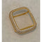 Apple Watch Band 41mm 45mm Gold Women's Swarovski Crystal & or Lab Diamond Bezel 38 40 42 44mm S1-8 Smartwatch Bumper