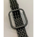 Apple Watch Band 41mm 45mm Series 7 Swarovski Crystals & or Crystal Apple Watch Bezel Cover Choice of Colors