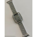 Apple Watch Band 41mm 45mm Series 7 Swarovski Crystals & or Crystal Apple Watch Bezel Cover Choice of Colors