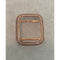 Apple Watch Band Series 7 41mm 45mm Rose Gold & or Pave Lab Diamond Bezel Cover Iwatch Bumper 38 40 42 44mm