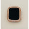 Apple Watch Bezel Cover Lab Diamonds Rose Gold 38mm 40mm 41mm 42mm 44mm 45mm Smartwatch Bumper Series 1-8 SE
