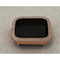 Apple Watch Bezel Cover Rose Gold Bumper Face Filigree Lab Diamonds Series 6 SE bzl