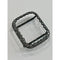 Black Apple Watch Bezel Cover 38mm 40mm 41mm 42mm 44mm 45mm Women Lab Diamond Iwatch Bumper Case Bling Series 1-8 SE