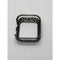 Black on Black Apple Watch Bezel Cover Swarovski Crystal Rhinestones 38mm 40mm 41mm 42mm 44mm 45mm Series 2-8 SE