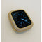 Bling Apple Watch Band Gold Women 41mm 45mm Series 7 & or Smartwatch Lab Diamond Bezel Cover Bumper 38mm-44mm
