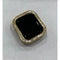 Custom Bling Apple Watch Band 38mm 40mm 42mm 44mm Rolex Style & or Lab Diamond Bezel Cover Series 6 Handmade