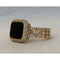 Gold Apple Watch Band 42mm and or Iwatch Bling Lab Diamond Bezel Cover 38mm 40mm 44mm Series 8