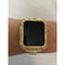 Gold Apple Watch Band Women CZ & or Crystal Floral Bezel Cover 38mm 40mm 42mm 44mm