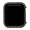 Iced Out Apple Watch Bezel Black Crystal Lab Diamond Cover Iwatch Bling Series 1,2,3,4,5