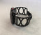 Custom Black Apple Watch Band Only Bangle 38mm 40mm  41mm 42mm 44mm 45mm Smartwatch Straps Series 1-7 Final Sale