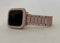 41mm 45mm Bling Apple Watch Band Rose Gold 38mm 40mm 42mm 44mm and or Lab Diamond Bezel Cover Series 1,2,3,4,5,6,7 SE Handmade