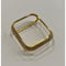 New Series 7-8 Apple Watch Bezel Case Cover 41mm 45mm Gold Swarovski Crystals Stainless Steel Bumper