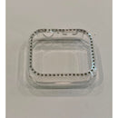 New Series 7-8 Apple Watch Bezel Cover 41mm 45mm Clear Crystal Iwatch Bumper Cover Bling Smartwatch Bumper