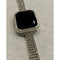 New Series 7 Apple Watch Band 45mm Silver White Gold & or Swarovski Crystal Bezel Case Cover Bling