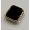 New Series 8 Apple Watch Band 41mm 45mm Gold Swarovski Crystals & or Apple Watch Case Cover Stainless Steel Smartwatch Bumper Bling