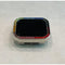 Rainbow Apple Watch Cover Case Silver Swarovski Crystal Bezel 38mm 40mm 41mm 42mm 44mm 45mm Smartwatch Bumper Bling Series 2-8 SE
