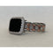 Series 1-8 Apple Watch Band 38mm 40mm 42mm 44mm Women Silver Rose Gold and or Lab Diamond Bezel Iwatch Bling