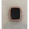 Series 1-8 Apple Watch Band 41mm 45mm Rose Gold Custom Baguette & or Lab Diamond Bezel Cover 38mm 40mm 42mm 44mm