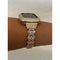Series 1-8 Apple Watch Band Women's Gold & or Lab Diamond Bezel Cover Smartwatch Bumper Case Bling 38mm-45mm