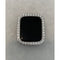 Series 1-8 Apple Watch Bezel Cover 41mm 45mm Silver 3.5mm Lab Diamond Bumper for Smartwatch 38mm 40mm 42mm 44mm S1-8