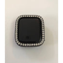 Series 1-8 Apple Watch Bezel Cover Lab Diamond Bumper Black Metal 38mm 40mm 42mm 44mm series 6