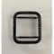 Series 1-8 Black Apple Watch Case Cover 41mm 45mm with 2.5mm Lab Diamond Bezel Cover Smartwatch Bumper Bling