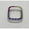 Series 1-8 Rainbow Apple Watch Bezel Cover 38mm 40mm 41mm 42mm 44mm 45mm Silver Iwatch Case Bumper
