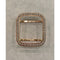 Series 1-8 Rose Gold Apple Watch Band Swarovski Crystal 41mm 45mm & or Lab Diamond Bezel Bumper Cover Bling 38mm-44mm