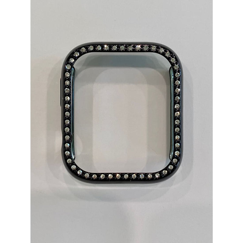 Series 7-8 Apple Watch Case Bezel 41mm 45mm 49mm Ultra Crystal Iwatch Cover Bling Silver, Gold, Black, Clear, Rose Gold
