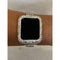 Series 7-8 Apple Watch Cover 41mm 45mm Smartwatch Case Bumper Swarovski Crystal Bling Silver 38mm 40mm 42mm 44mm S 1-8 SE
