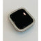 Series 7 Apple Watch 41mm 2.5mm Lab Diamond Bezel Case Cover45mm Smartwatch Bumper Bling