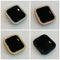 Series 7 Apple Watch Bezel Cover 41mm 45mm with 2.5mm Lab Diamonds Silver, Rose Gold, Yellow Gold, Black on Black