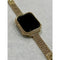 Series 8 Apple Watch Band 41mm 45mm Gold & or Swarovski Crystal Bezel Case Cover Bumper Bling