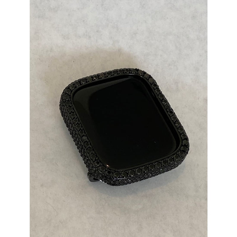 Series 8 Apple Watch Band 41mm 45mm Stainless Steel and or 2.5mm Lab Diamonds Bezel Cover 38mm-44mm
